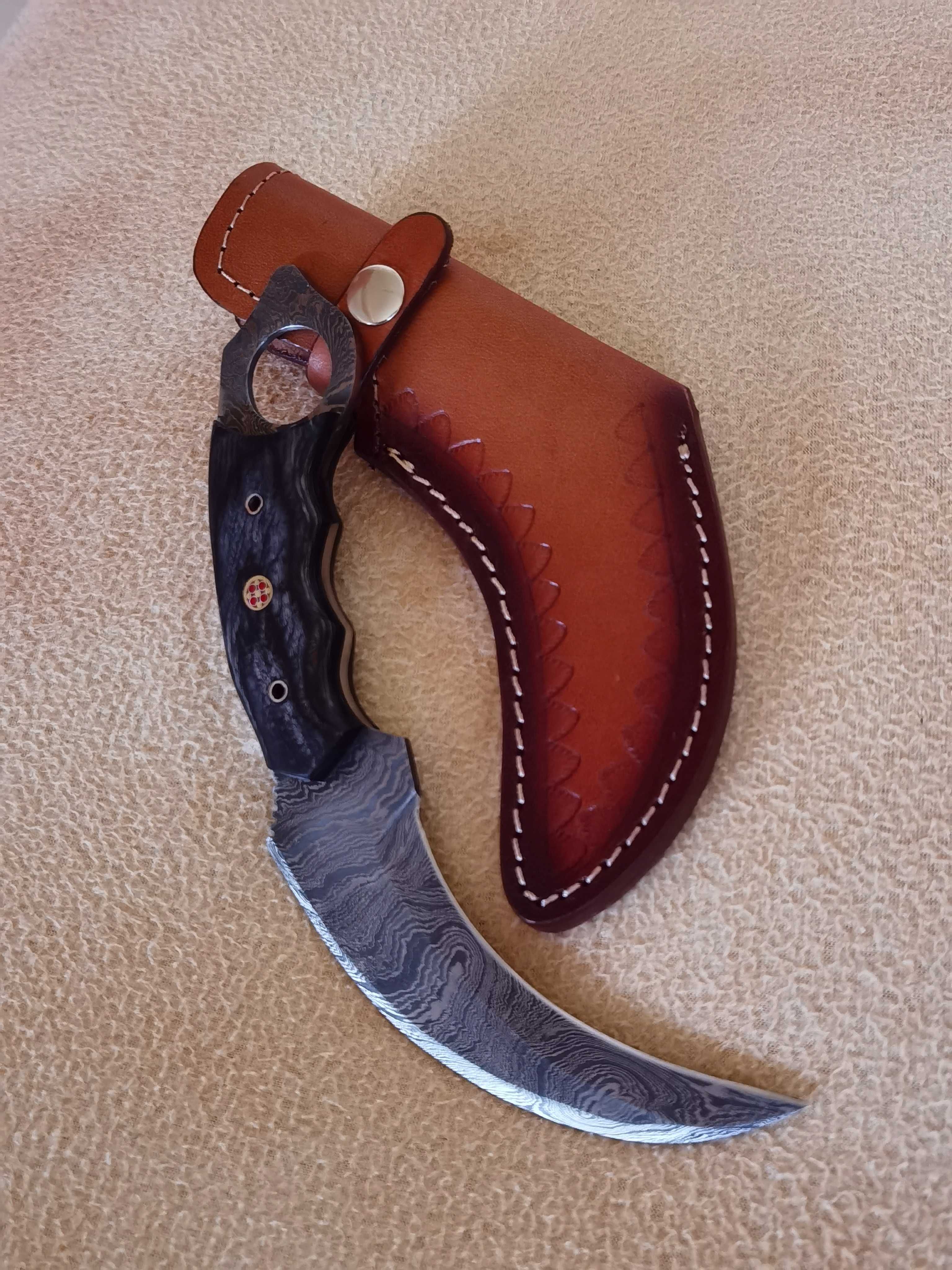 Nóż, Karambit Damast 4/59HRC