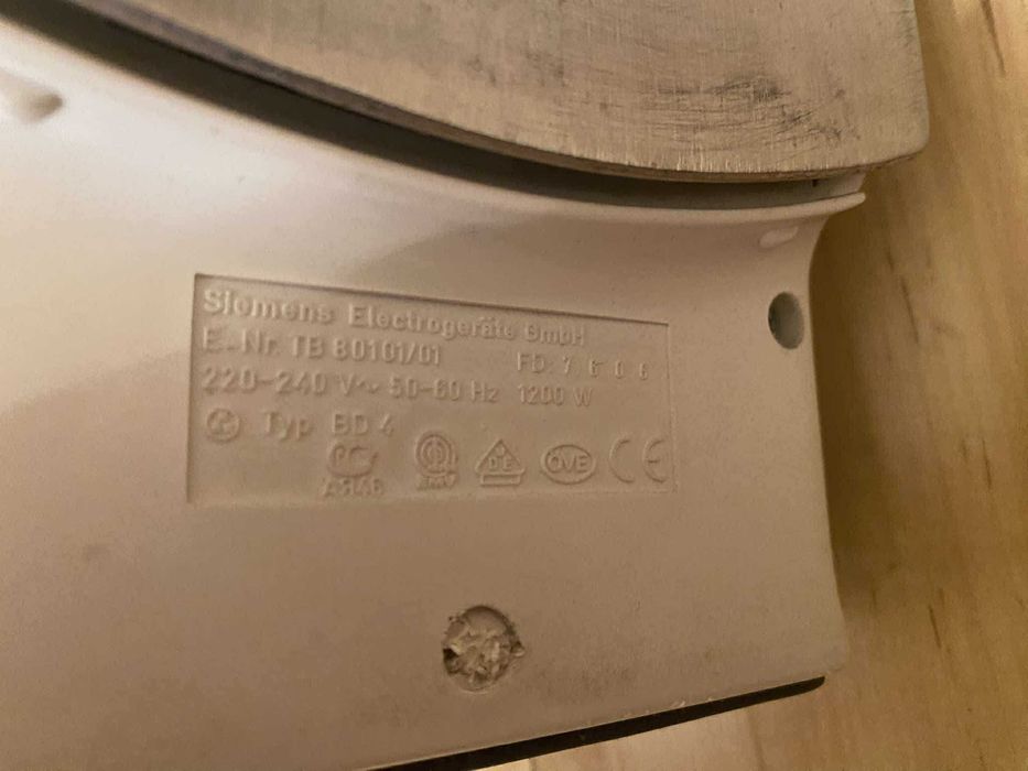 Żelazko Siemens TB 80301/01 1200W
