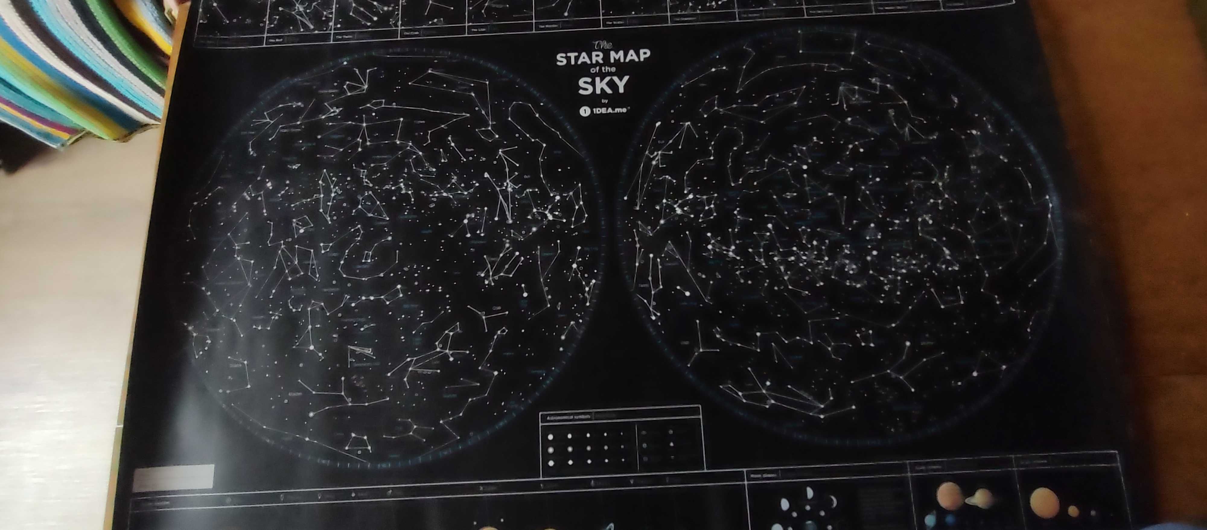 мапа зіркового неба