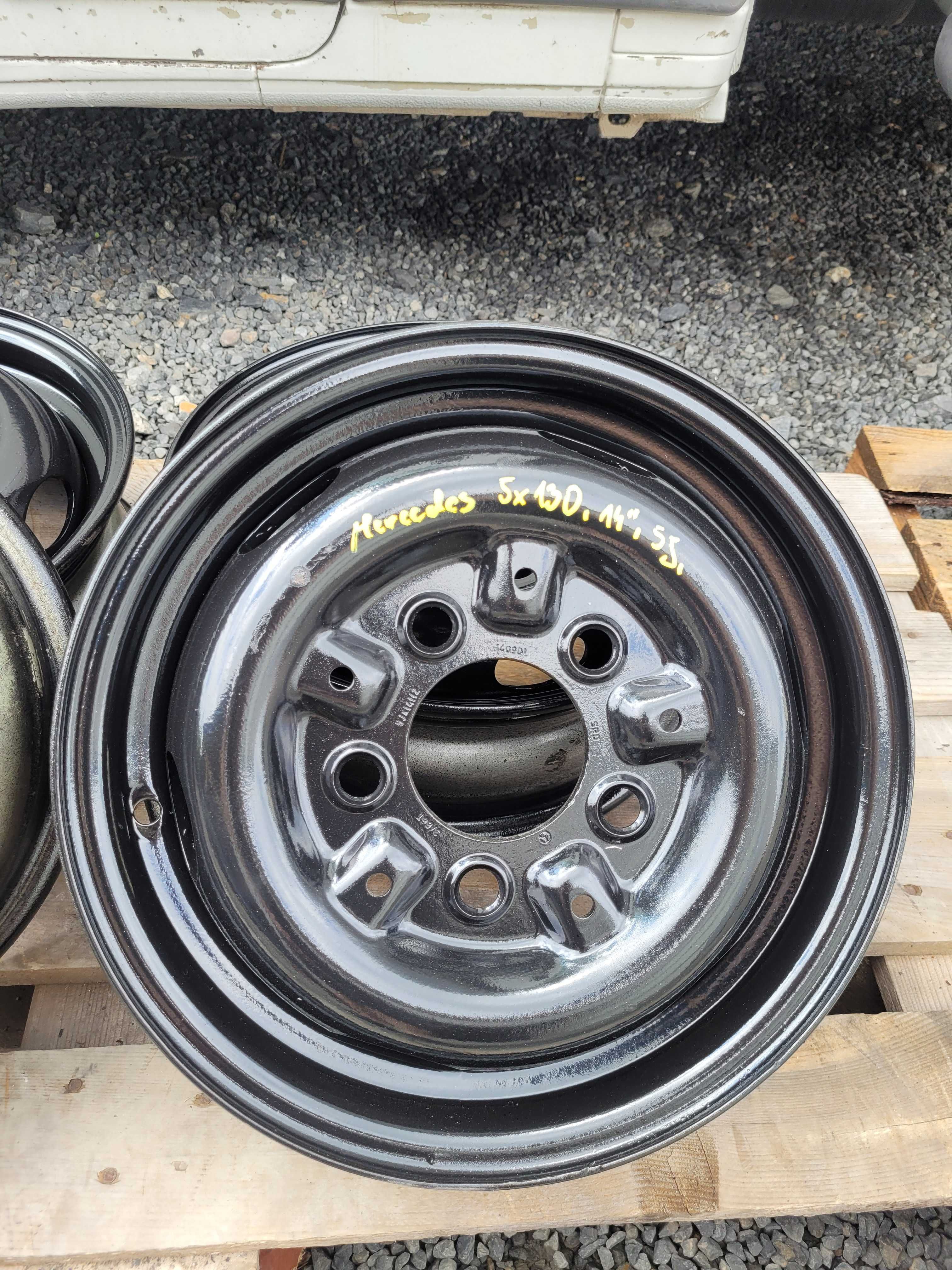 Felgi Stalowe Stalówki Mercedes - 14 cali 5x130