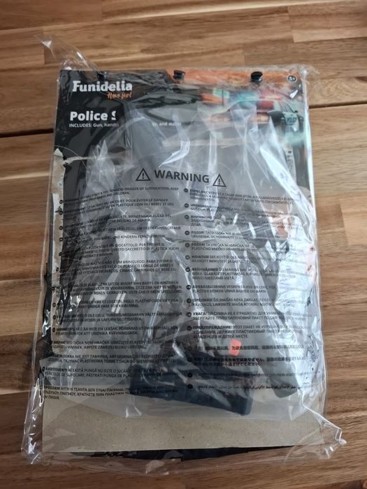 Disfarce de Polícia para menina 5 a 6 anos - Carnaval