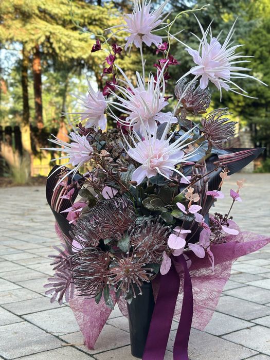 Elegancka kompozycja kwiatowa JAKOŚĆ PREMIUM