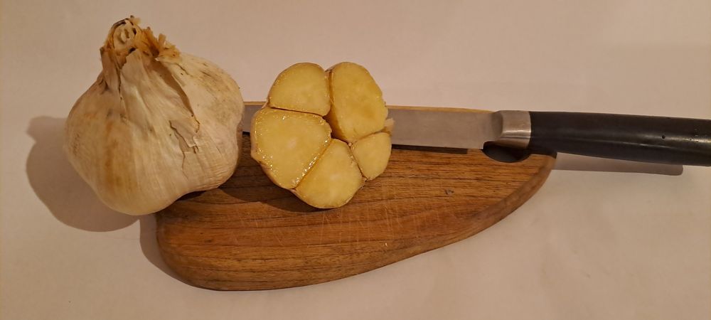 Czosnek sloniowy główki ząbki