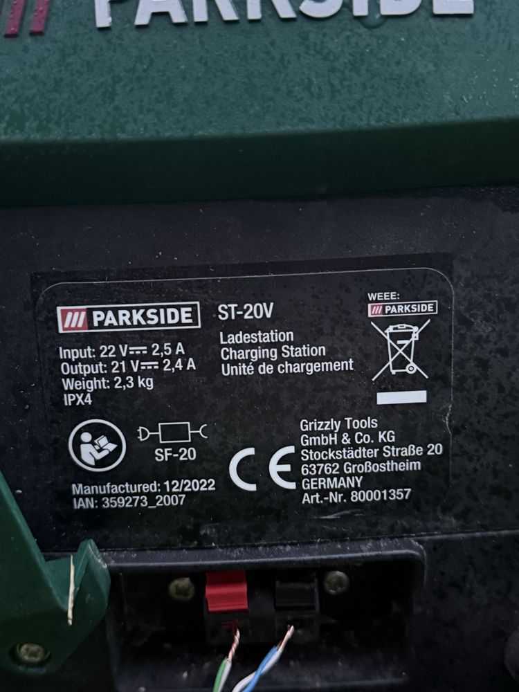 Робот-косарка газонокосарка  PARKSIDE PMRA 20-li A1 (180mm, 500m2)