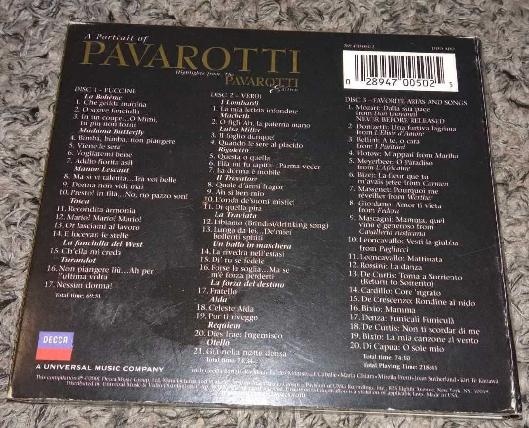 A Portrait of PAVAROTTI Highlights from The Pavarotti Edition