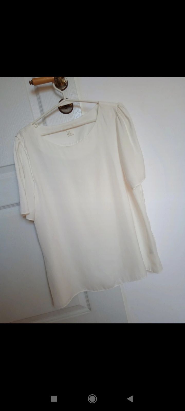 Elegancka biała bluzeczka H&M