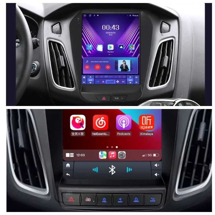 Автомагнитола Android магнітола Ford Focus Mk3 2011-17 1/16 2/32 4/32