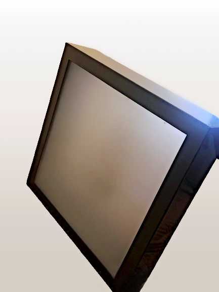 Lampa wisząca żyrandol w stylu modern szary