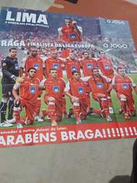 Poster FC Braga finalista liga Europa