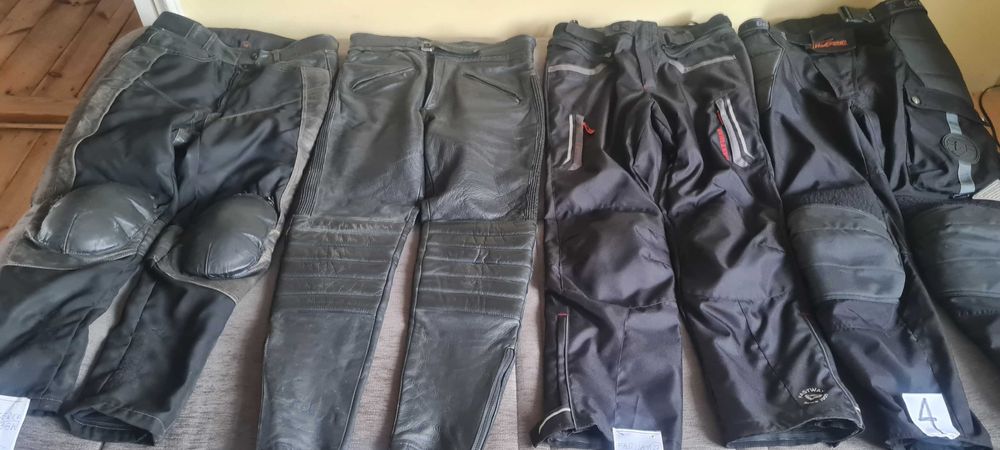 Spodnie motocyklowe 4 pary.L,XL, Hein Gericke,Fastway,tanio,okazja!