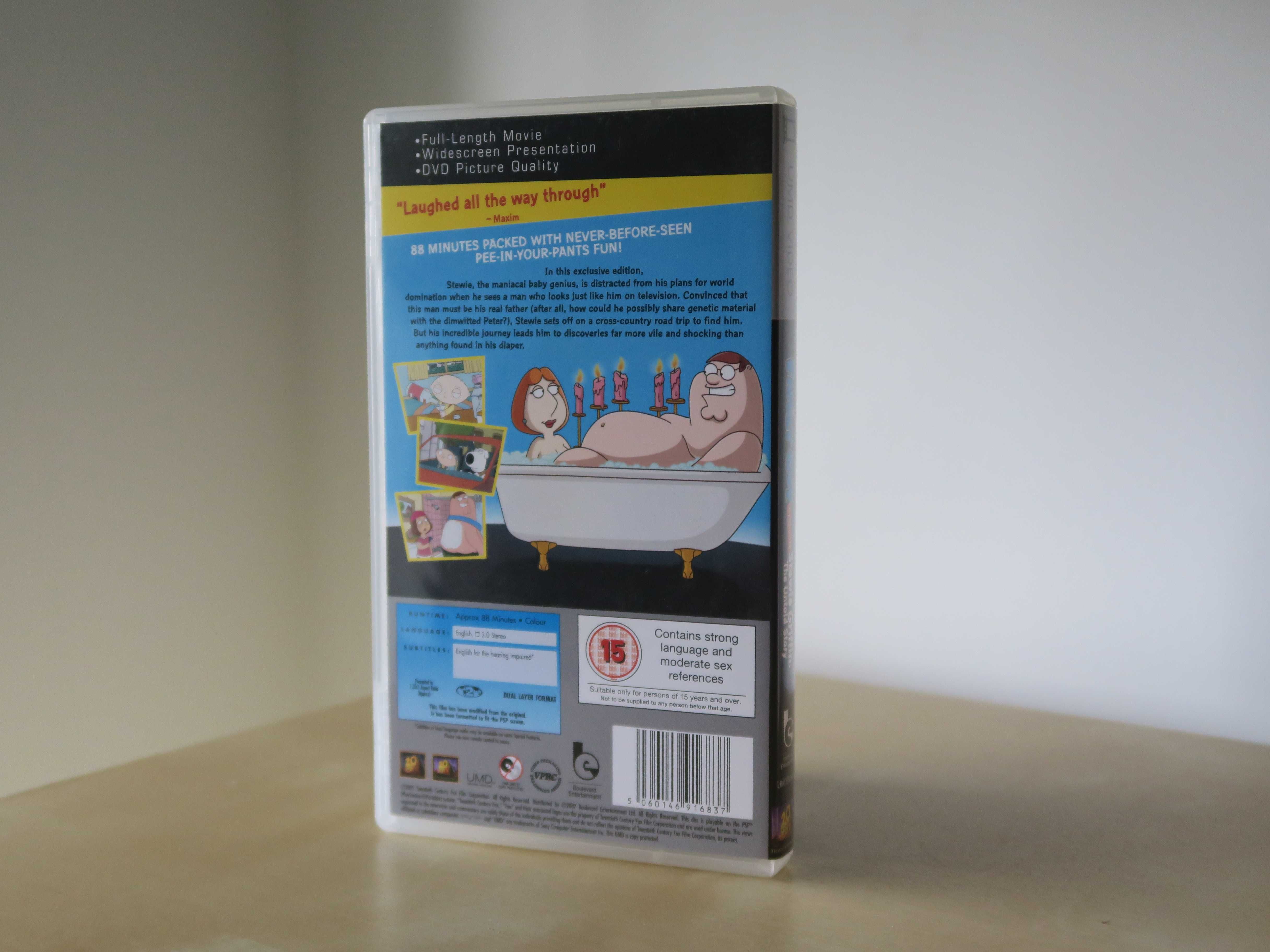 Familiy Guy - Stewie Griffin: The Untold Story - Filme para PSP