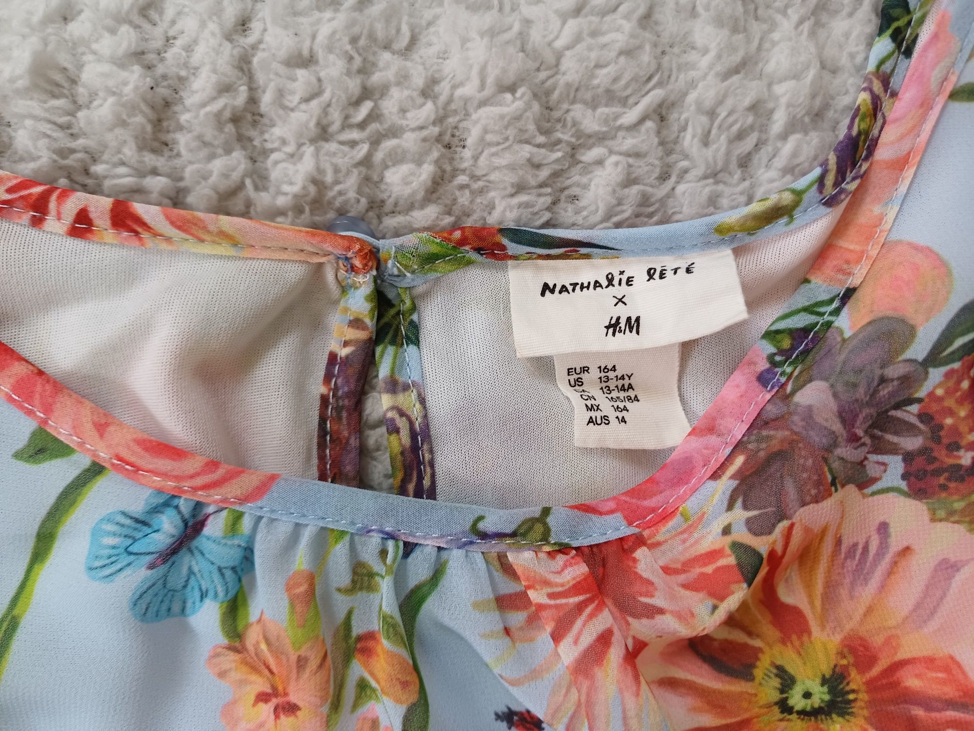 Śliczne sukienki r. 164 H&M i C&A