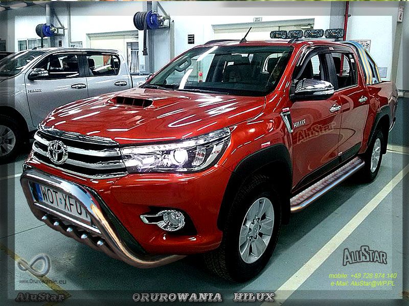 Toyota Hilux Orurowanie stopnie podesty Rury Producent