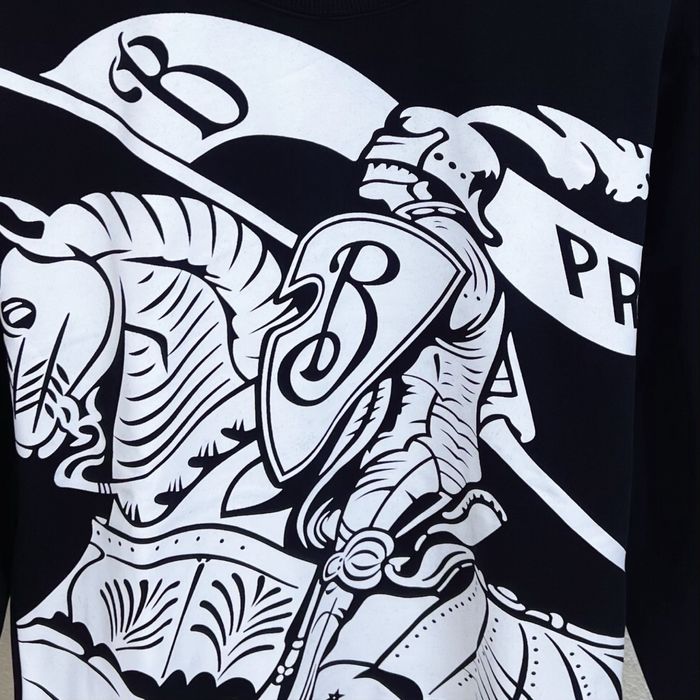 Свитшот черный белый с конем всадником louis vuitton brbr оригинал