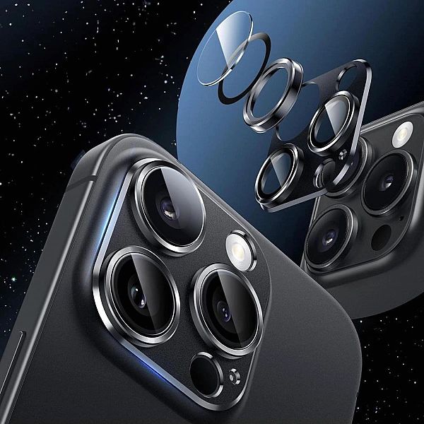 Osłona Aparatu Hofi Fullcam Pro+ Iphone 16 / 16 Plus Black