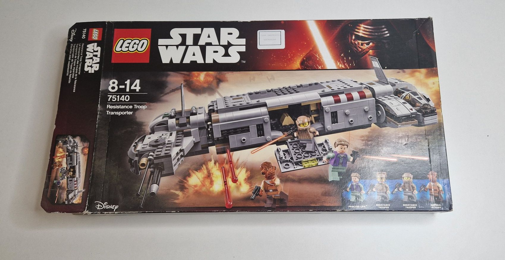 Lego 75140 Resistance Troop Transporter PUDEŁKO I INSTRUKCJA