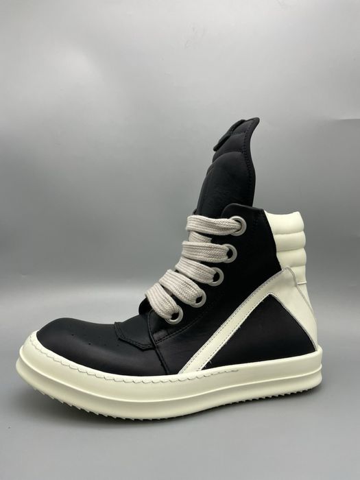 Нові Rick Owens Geobasket Jumbo Leather Sneakers/Преміум якість!