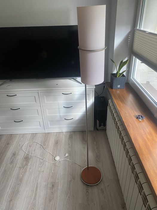 Lampka lampka nocna lampa stojąca podłogowa wysoka na dwie żarówki