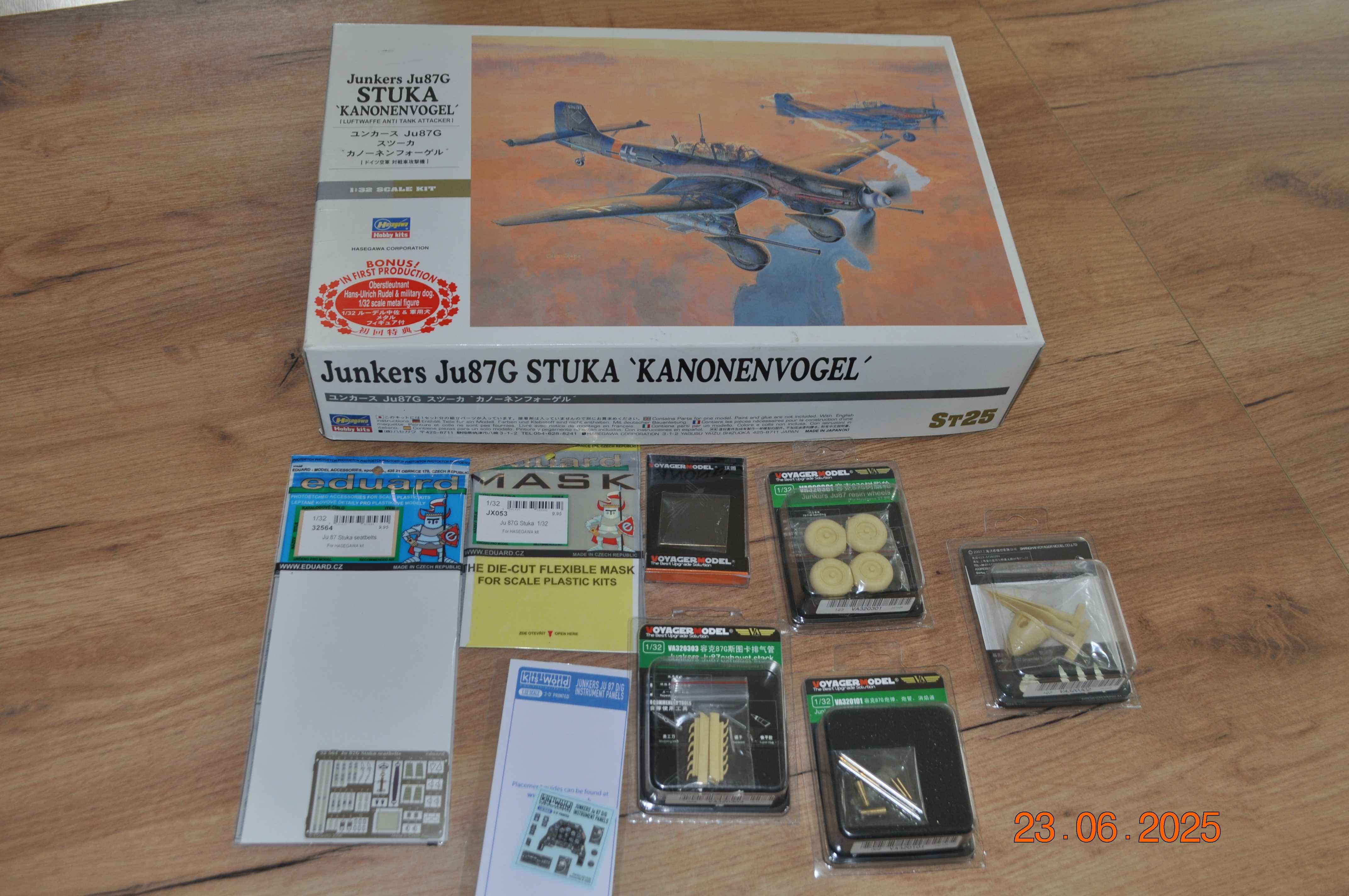 JU-87 G-2 GOTOWY 1/32 Hans Rudel