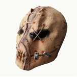 Maska latex Zombie Halloween Nowa