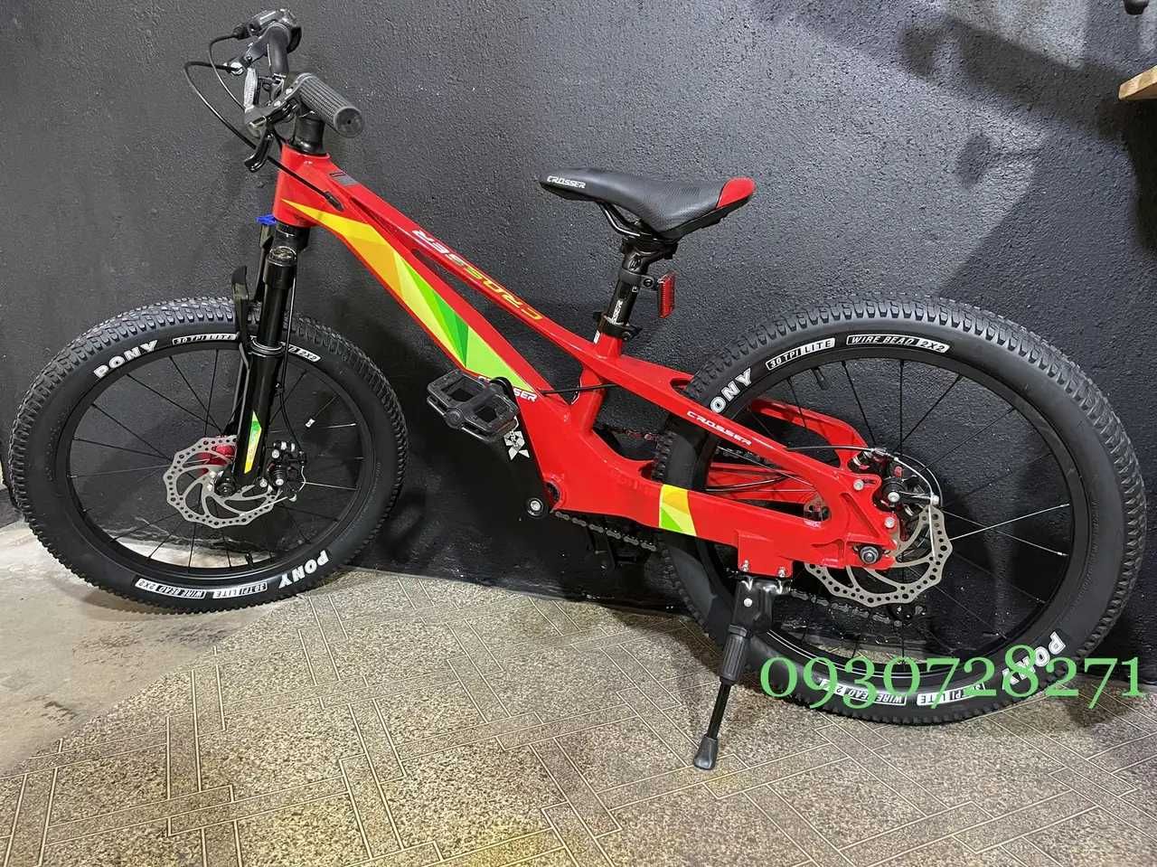 Crosser XBM детский велоспед магниевая рама 20' Колеса 5-7 лет 110 см+