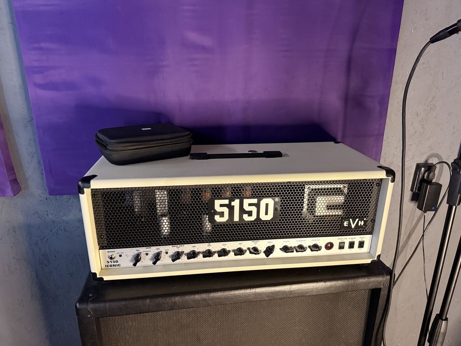 EVH 5150 iconic ivory 80w head + Randall cab