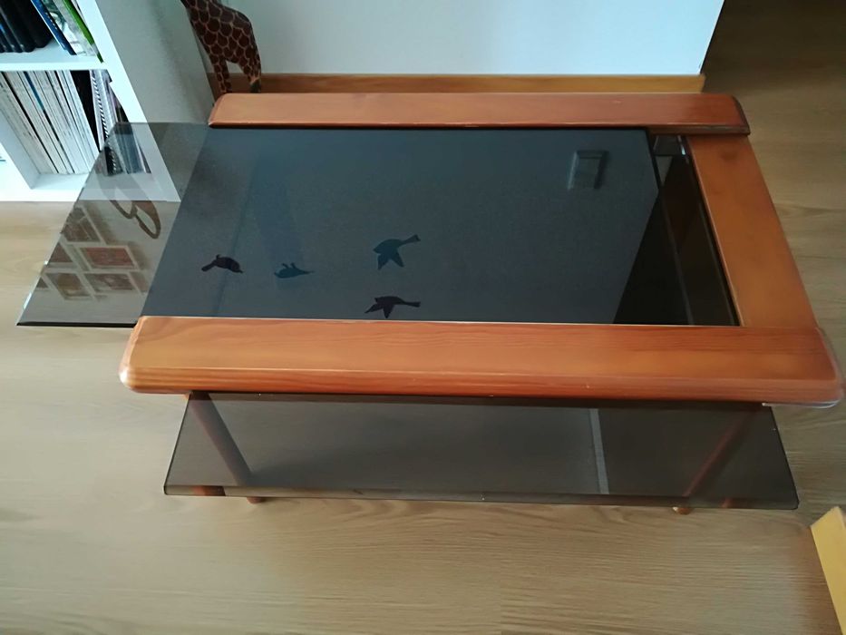 Mesa de centro extensível