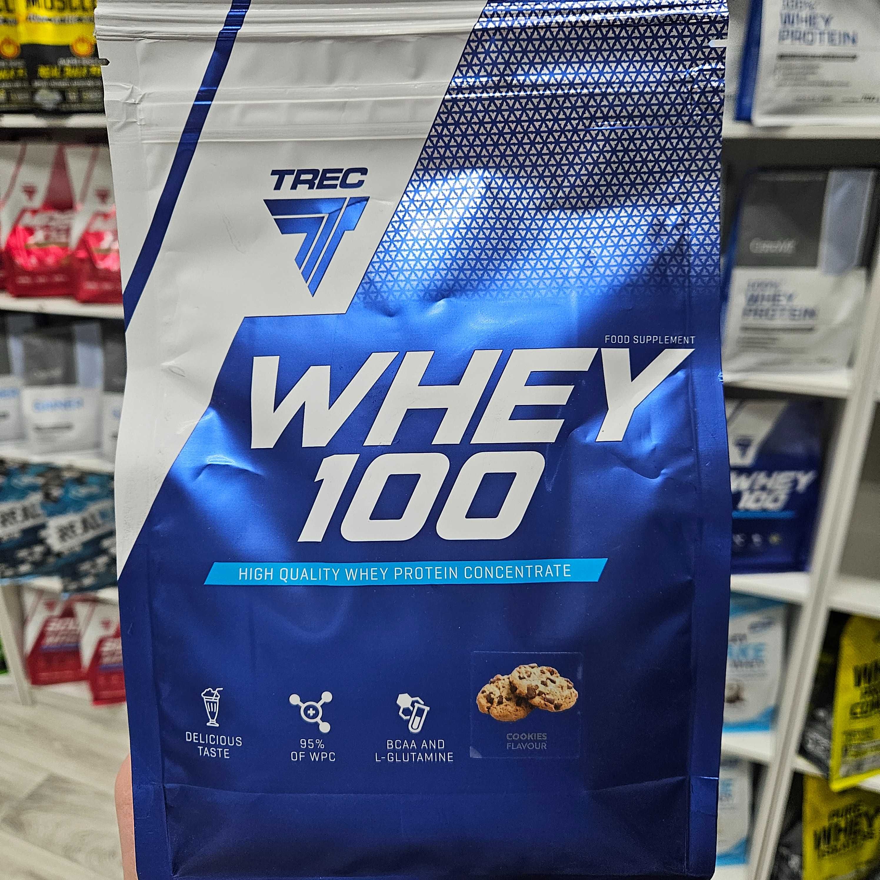 Białko Trec Whey 100 700g Ciastko Odżywka białkowa WPC Koncentrat