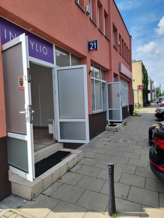 Pawilon piętrowy biurowo -usługowo-handlowy Warszawa ul.Bokserska .