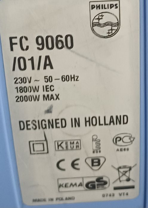 Пылесос Philips FC9060 1800W