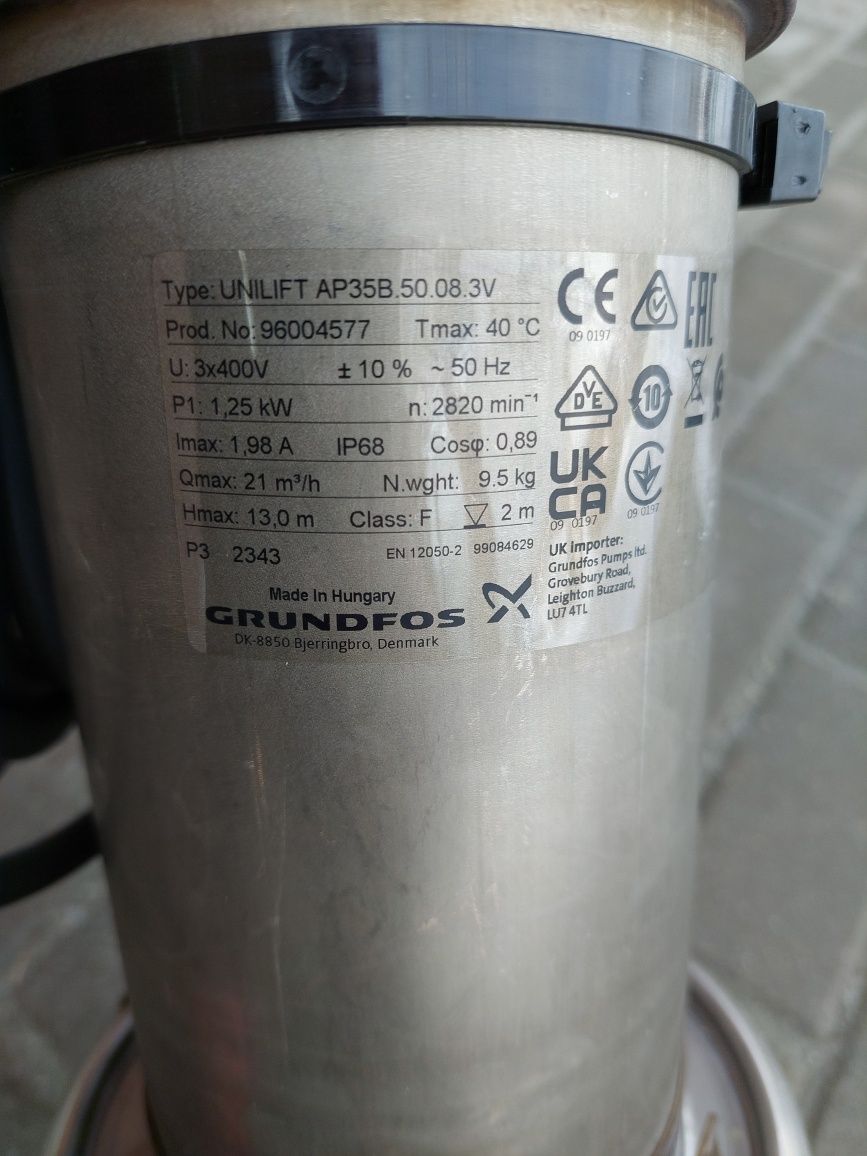 Pompa Grundfos Unilift AP