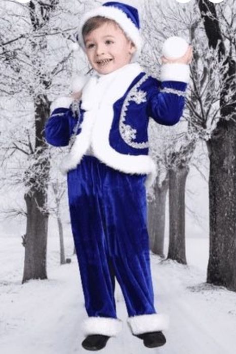 Карнавальний костюм морозко новий рік Миколай