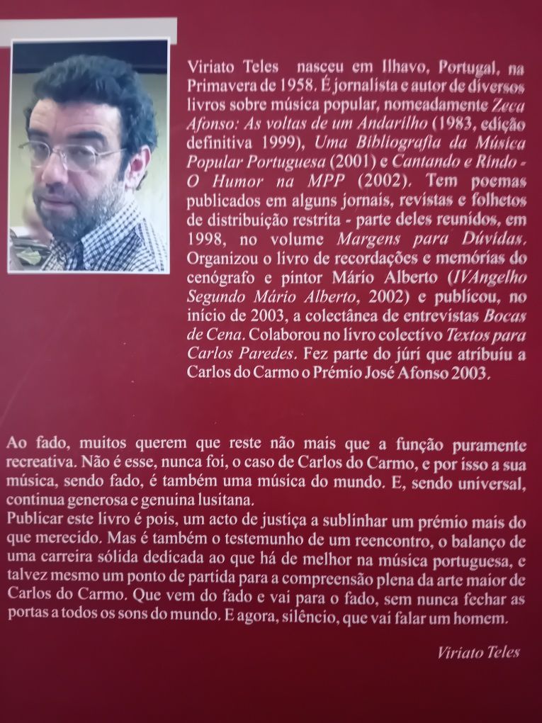 Carlos do Carmo do Fado e do Mundo