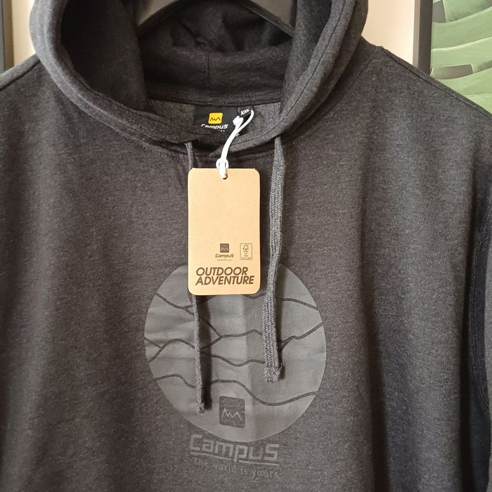 Bluza Campus, bluza dresowa z kapturem bawełna