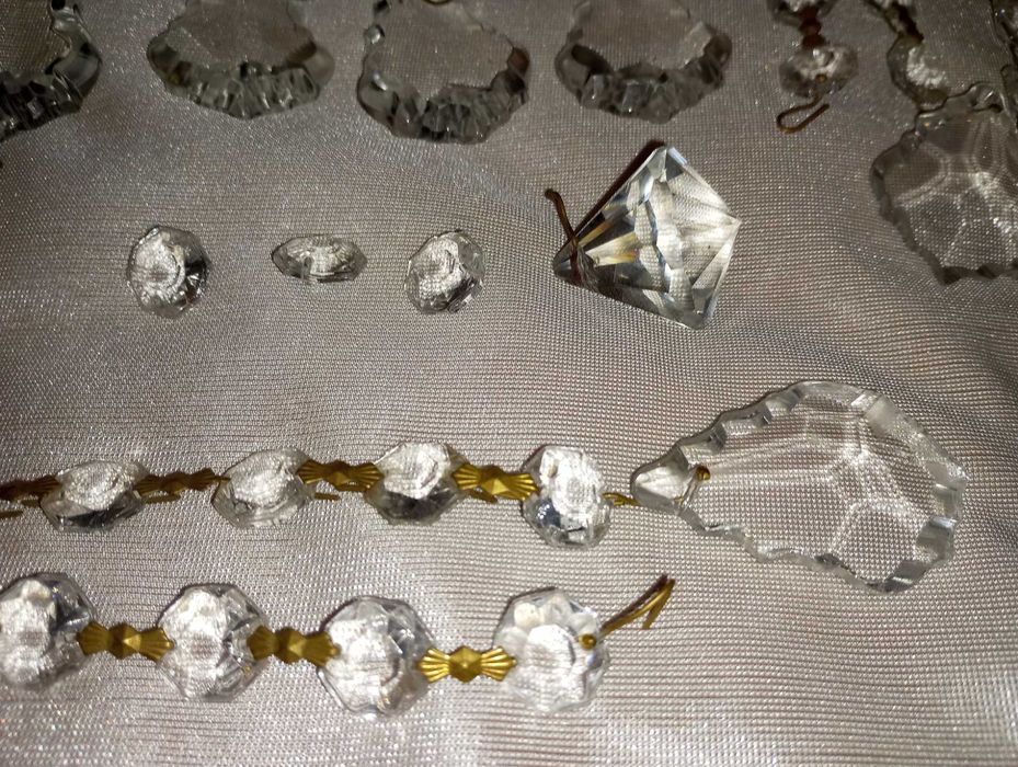 Подвески хрустальные для люстры, бра, светильника Чехия