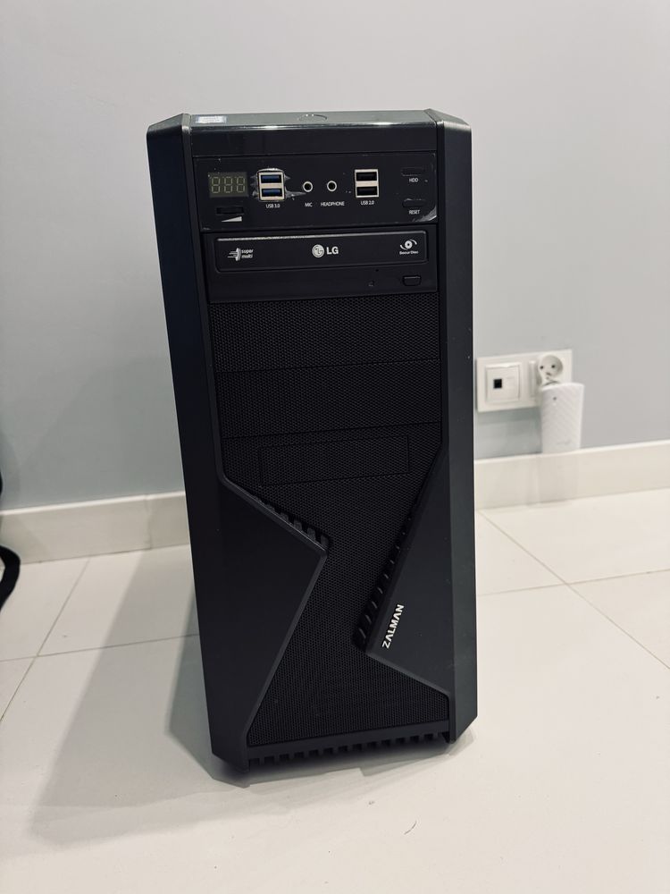 Komputer stacjonarny Gamingowy Core i5 3.8GHz GeForce GTX 1060 6GB