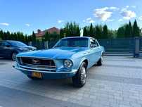 Ford Mustang z 1968r. 289 V8, Całkowicie odrestaurowany, zabytkowy, automat, piękny
