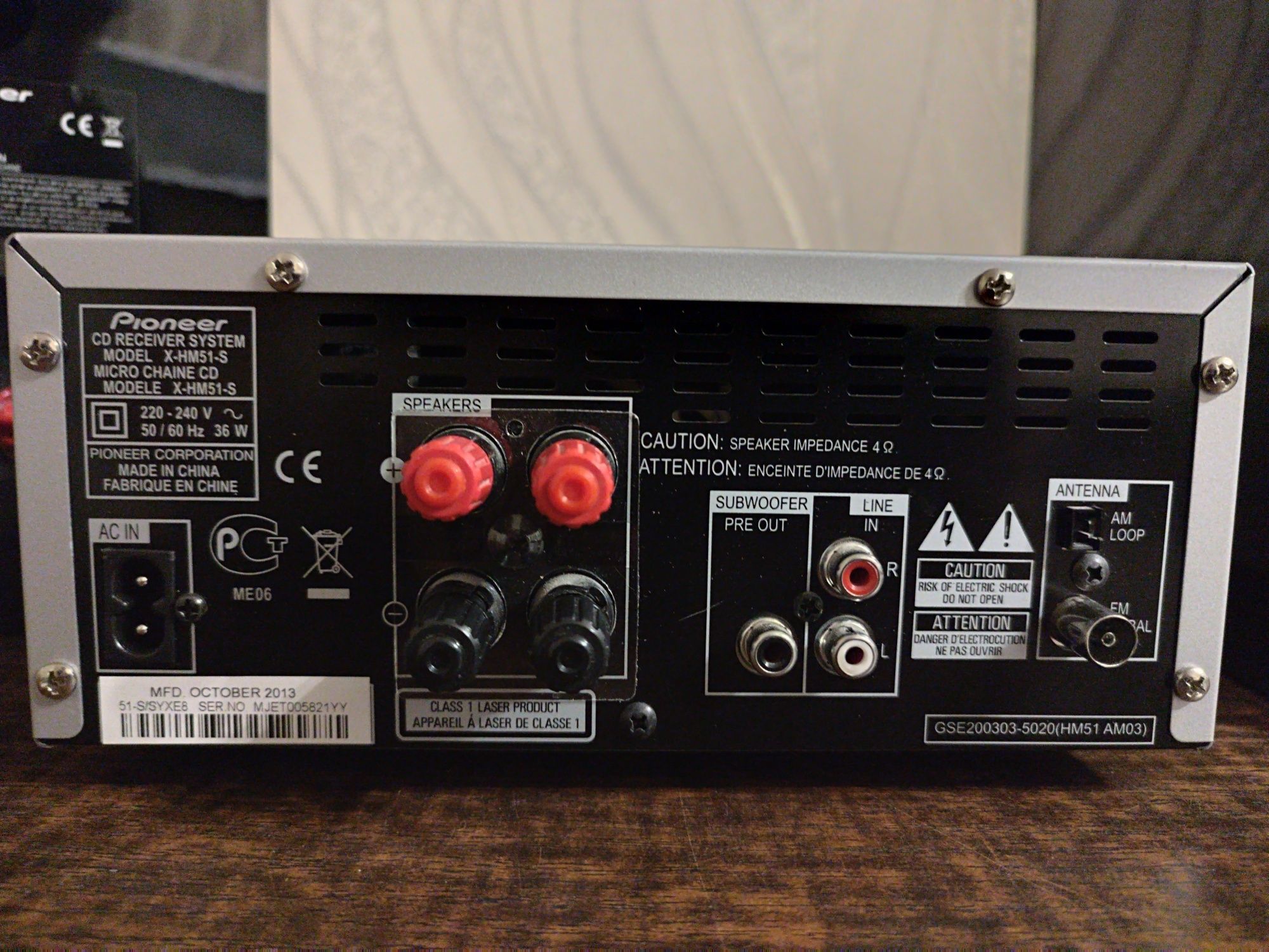 Аудіо система Pioneer X-HM51 (Bluetooth, Пульт!)
В дуже гарному стані