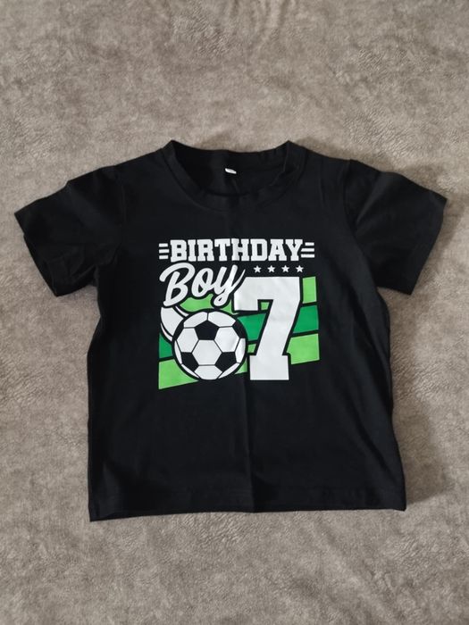 Koszulka dla chłopca na 7 urodziny