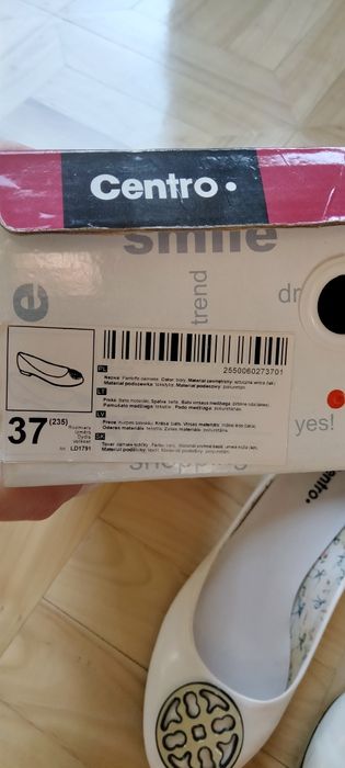 Baletki Centro rozm.37