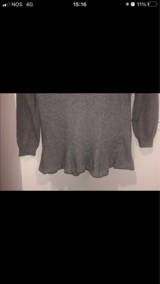 Camisola mulher com c/ etiqueta
