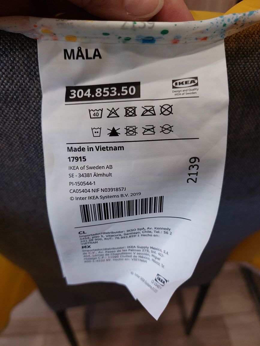 Ikea nowy fartuszek dla przedszkolaka