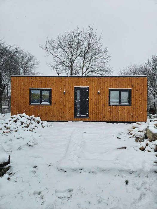 Красивий модульний будинок під ключ з монтажем