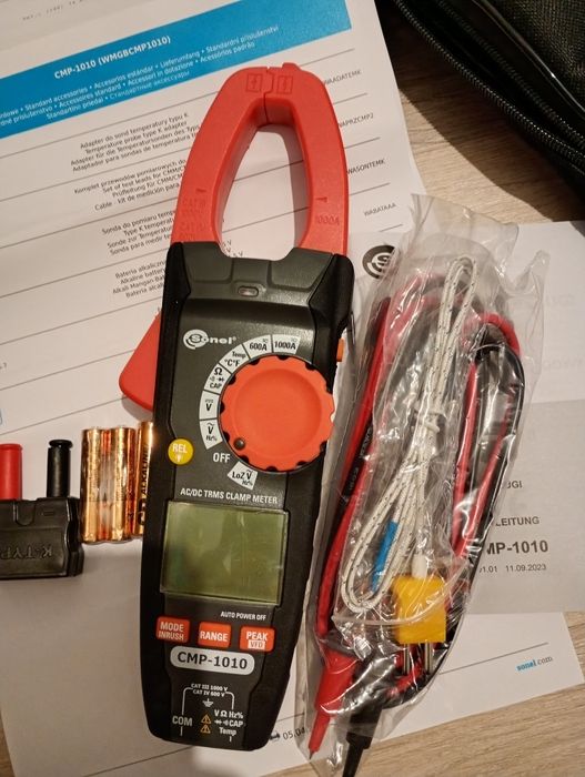 Cyfrowy miernik Cęgowy CMP-1010