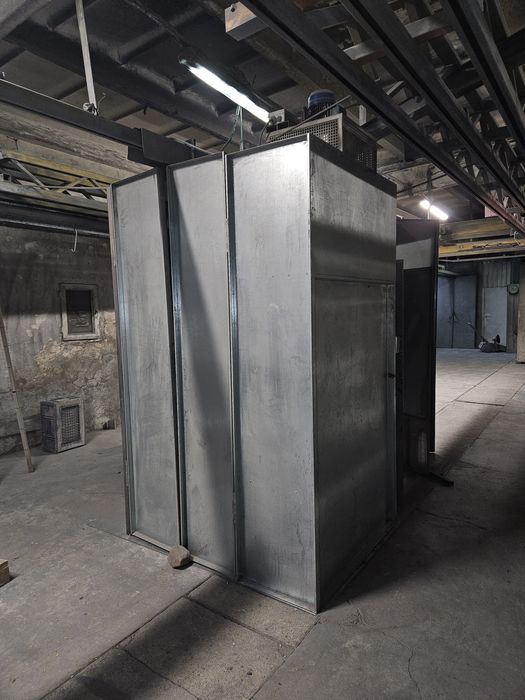 kabina lakiernicza do lakierowania proszkowego