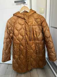 Куртка-пальто Zara з капюшоном для дівчини 13-14 років, 164 см.