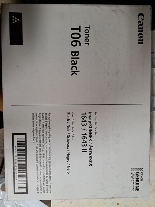 Toner T06 Black - Canon
