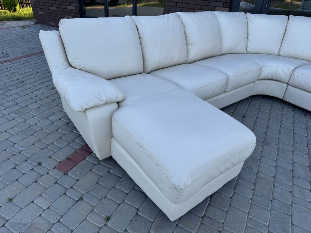 Доставка ! Величезний італійський шкіряний диван Italsofa