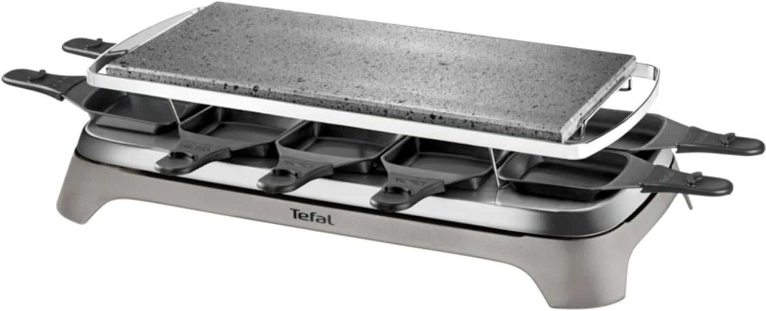 Tefal Pierrade Raclette, 1350 W, płyta grillowa z kamienia