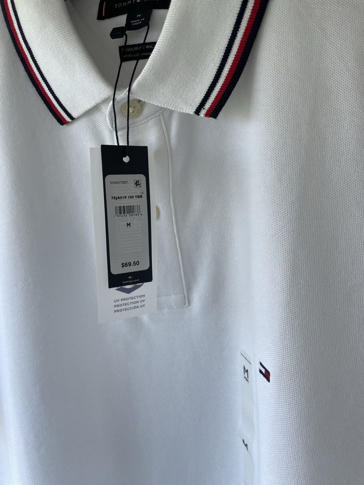 Футболка поло Tommy Hilfiger. Regular Fit . Оригінал. Розмір: М, L
